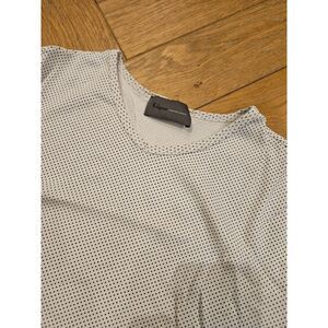 Kilgour Savile Row Men's White Cotton T-Shirt in Small